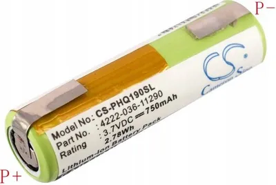 Obrázek produktu pro Baterie pro Philips 8895XL (ekv.036-11290) 750mAh Li-ion