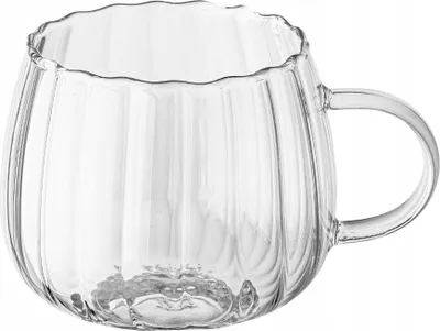 Image de Tasse en verre transparent à paroi fine, 400 ml, 1 pièce, Bianca
