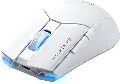 Produktbild von Machenike M7 Pro Wireless Gaming Maus PAW3395 26000 DPI 74g Weiß