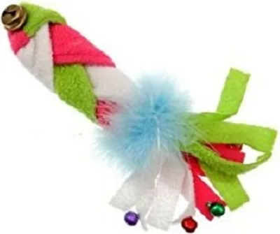 Produktbild von Karlie Baumwollkatzenspielzeug Plüsch Glamour bunt 17cm