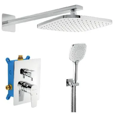 Obrázok produktu pre Novaservis Metalia 58 - Sprchový set s batériou pod omietku, chróm SADA58051R,0