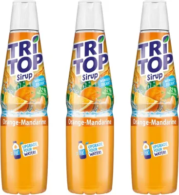 Produktbild von TRI TOP Sirup Orange-Mandarine 600 ml (3er Pack)