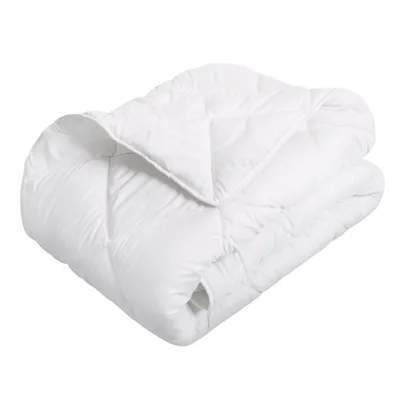 Obrázok produktu pre EUROFIRANY | Celoročná prikrývka - Biela - Ľahká údržba - BASIC - 160x200 cm
