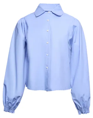 Image de Chemise pour femmes DULCEY - bleu, taille M