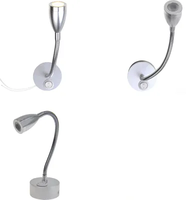 Produktbild von Wohnwagen Beleuchtung Led Aufbausport Schwanenhals 12v, 120lm, Ø65x110-260mm