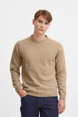Obrázek produktu pro CASUAL FRIDAY CFKarl Pánský pletený svetr, jemně pletený svetr s žebrovaným límcem a žebrovanými manžetami, regular fit