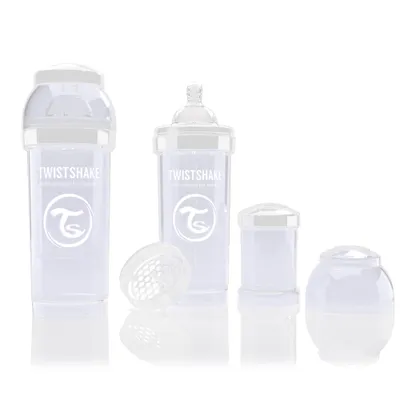 Produktbild von TWISTSHAKE 78012 Baby-Flasche + Sauger, 260ml Fassungsvermögen, -frei