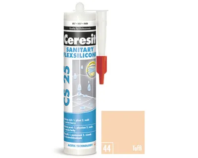 Produktbild von Sanitärsilikon Ceresit 25 280 ml Farbton Toffee