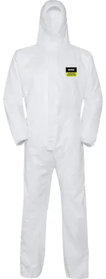 Produktbild von uvex Overall 5/6 classic 9876 9844910 weiß M