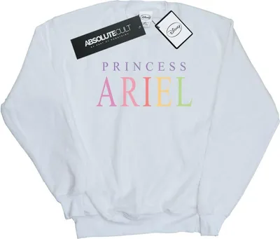 Produktbild von Disney - "The Little Mermaid Ariel Graphic" Sweatshirt für Damen BI32836 (S) (Weiß)