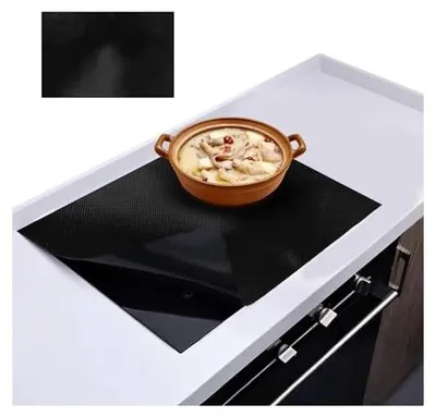 Produktbild von 52x78cm Große Induktionsschutzmatte Silikon Induktionskochfeld Schutzmatte Induction Cooker Silikonmatte Rutschfest Induktion Herdschutz Matte Magnetisch für Induktionsherd