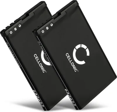 Immagine prodotto di CELLONIC 2x Batteria per Telefono fisso Compatibile con Siemens Gigaset SL930, Gigaset SL930A, Compatibile con Telekom Speedphone 701, Compatibile con Siemens V30145-K1310-X456 – (1300mAh, 3.7V)