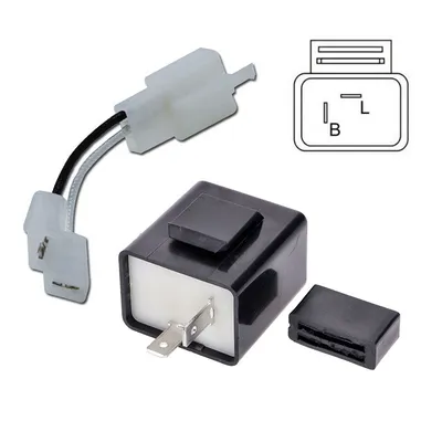 Produktbild von Blinkrelais 12V 1-100W 2P Adapter LED