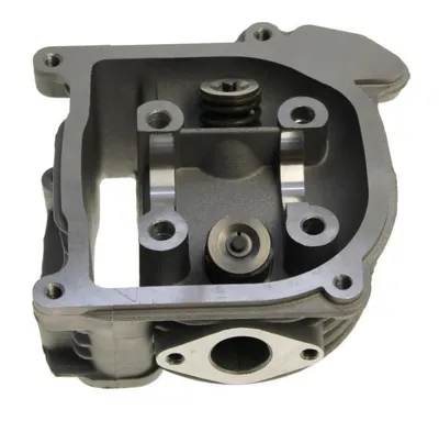 Zdjęcie produktu dla Głowica cylindra 50ccm, średnica 39mm (zawory o krótkiej długości 64mm), kompatybilna z silnikami China GY6, Kymco 139QMB, 139QMA, Rex, Baotian, AGM