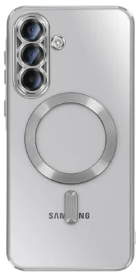 Immagine prodotto di Avizar, custodia MagSafe con bordo cromato per Samsung Galaxy A37, argento