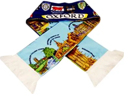 Immagine prodotto di Università di Oxford - Sciarpa in maglia SG19273 (Taglia unica) (Multicolore)