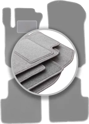 Obrázek produktu pro Šedé Velurové Autokoberce pro: Mercedes R V251 / R251 (2005-2013) velurove rohoze na Míru