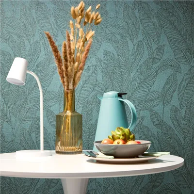 Obrázek produktu pro A.S. Creation, tapeta z vliesu, rozměry 10,05 x 0,53 m, kolekce Livingwalls, motiv palmy, barva zelená, kód 790644, design Dschungel, značka CosmoLiving by Cosmopolitan