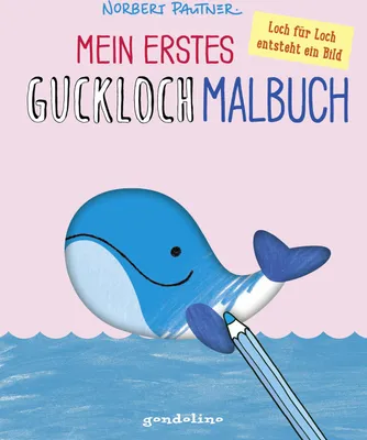 Produktbild von Mein erstes Guckloch-Malbuch (Wal)