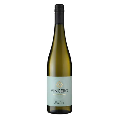 Produktbild von VINCERO Riesling - Premium alkoholfreier Wein (<0,5%) Erfrischend & fruchtig entalkoholisierter Weißwein aus Deutschland (0,75l)