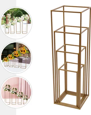 Obrázek produktu pro Květinový stojan Geometrický držák na květinovou vázu Svatební dekorace Centrepiece