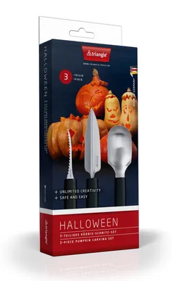 Obrázek produktu pro Triangle Kürbis-Schnitz-Set, 3-teilig 90 835 03 02