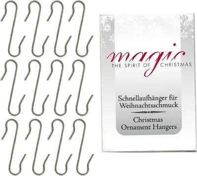 Produktbild von Schnellaufhänger S-haken 100 Stk 4cm grün