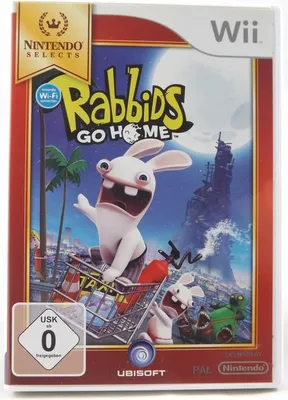 Produktbild von Rabbids Go Home -Nintendo Selects-