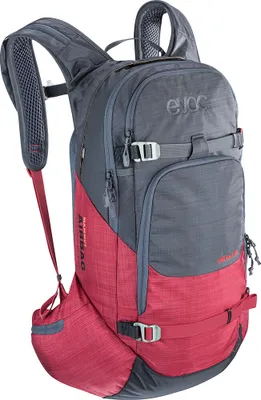 Produktbild von EVOC LINE R.A.S., Rahmenlos, Oben, Rückenpolsterung, Hüftgurt, Bordeaux, Grau, Uni, Fronttasche, Tasche für Schutzbrille, Hüftgurttasche, Tasche oben