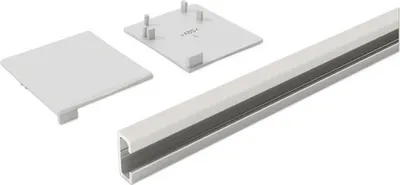 Produktbild von Pertura Distanzprofil 10 mm für Glasschiebtür-Komplettset´Set Edelstahl (C31) L:2 m