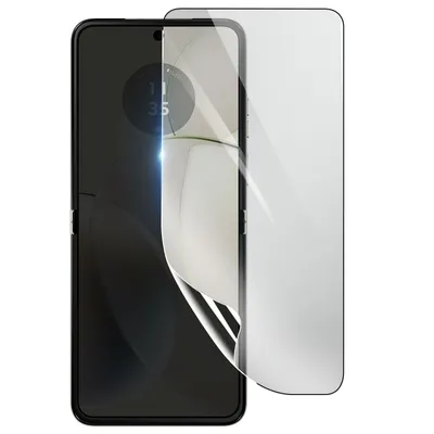 Image de 3mk, Protection d'écran hydrogel antichoc et anti-rayures pour Motorola Razr 40, Transparent