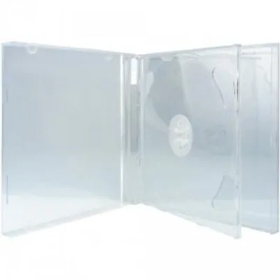 Produktbild von MediaRange CD-Leerhülle für 2 Dics 10.4mm transparentes Tray