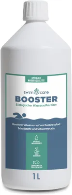 Produktbild von swimcare Booster 1L Biologischer Wasseraufbereiter für Schwimmteich & Naturpool