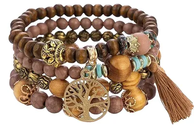 Produktbild von Armband "Baum des Lebens" braun