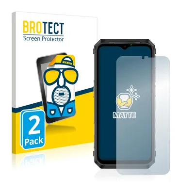 Produktbild von 2x BROTECT Schutzfolie für Ulefone Power Armor 18T Displayschutz Displayschutzfolie Folie Matt Entspiegelungsfolie