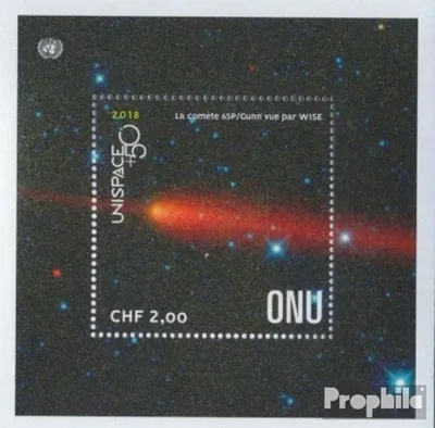 Produktbild von Briefmarken UNO - Genf 2018 Mi Block50 (kompl.Ausg.) postfrisch Erforschung des Weltraums