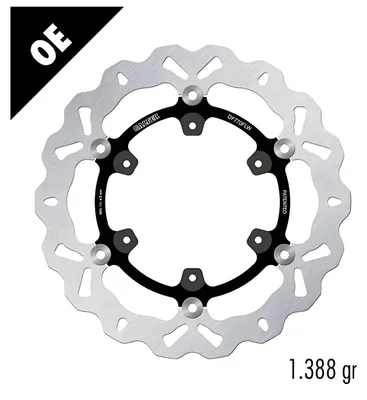 Immagine prodotto di Disco freno Galfer DF770FLW a onda, flottante, anteriore, 300x5mm, per KTM, Husqvarna
