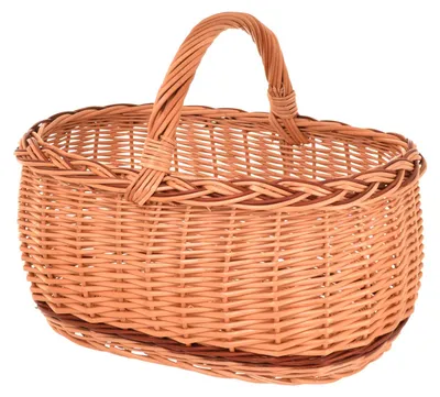 Productafbeelding van Famanu rotanmand met handvat - 47 x 35 x 33 cm