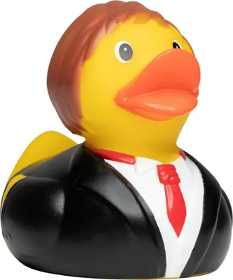Produktbild von Schnabels® Badeente Bräutigam, Quietschente Hochzeit