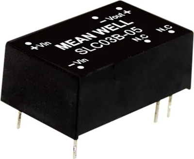 Produktbild von MEANWELL SLC03C-12, DC DC-Wandler, 36-75V:+12V 250mA 3W