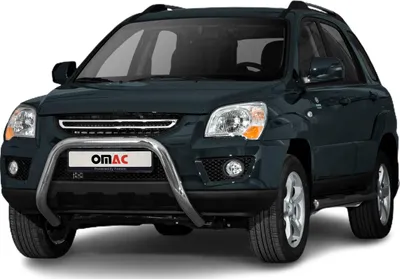 Image de Pare-Buffle Avant Pour Kia Sportage 2008-2010 Acier Argent