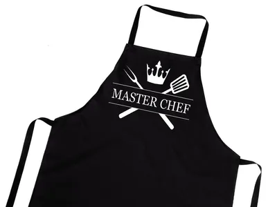 Produktbild von Original Grillschürze Kochschürze Latzschürze Bistroschürze BBQ Apron Werkschürze ideale Männer Frauen Geschenk Meisterkoch [106]