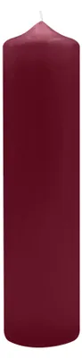 Produktbild von Spitzkopf Stumpen Kerzen Bordeaux 30 x Ø 6 cm, 6 Stück