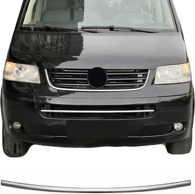 Image de Grille de calandre Moulures de calandre pour VW Transporter T5 2003-2010 Chrome Argent