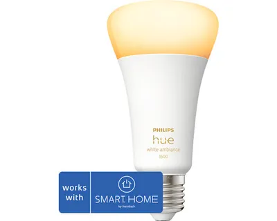 Image de Philips hue Lampe White Ambiance dimmable mat A67 E27/13W(100W) 1200 lm 2200K-6500 K - Compatible avec SMART HOME by hornbach