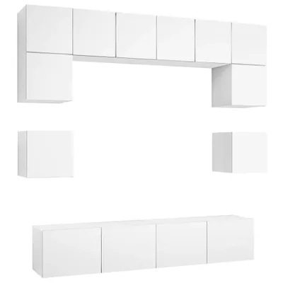 Zdjęcie produktu dla VidaXL 3078691, Biały, Drewno, Biały, Drewno, Biały, Drewno