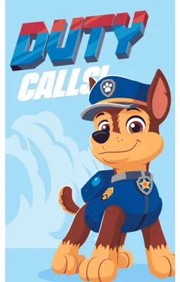 Immagine prodotto di Asciugamano per bambini Tlapková Patrola Hero Chase 30x50 cm