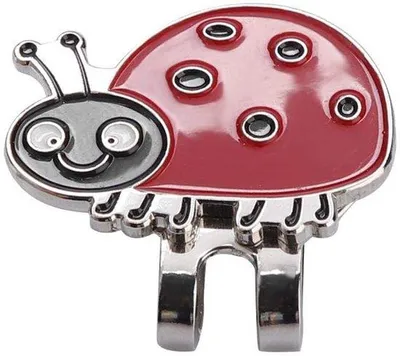 Immagine prodotto di Marcatore magnetico per golf - Clip per cappello da golf - Acciaio inossidabile - 6 modelli - 30-35 mm - Accessorio per golf