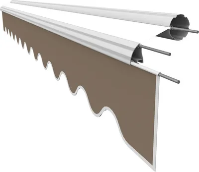 Produktbild von Leudus Markisen Volant für 3m Markisen Markisenbespannung Sonnenschutz Ersatzstoffe Sonnenmarkise fertig genäht (2,82x0.21m, SPD070)