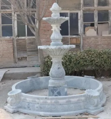 Immagine prodotto di Casa Padrino fontana barocca in marmo azzurro Ø 245 x H. 210 cm